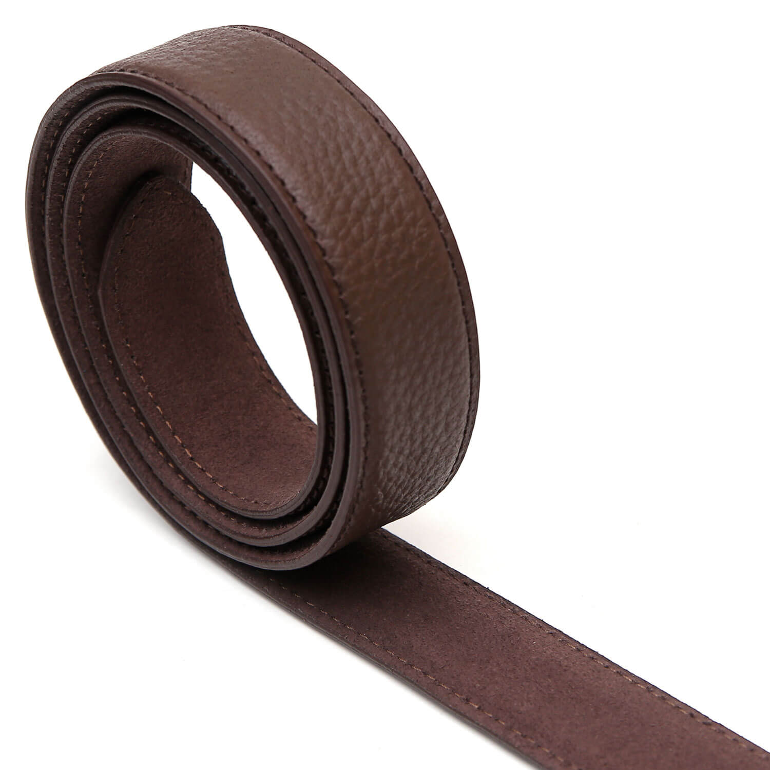 Brown leather belts