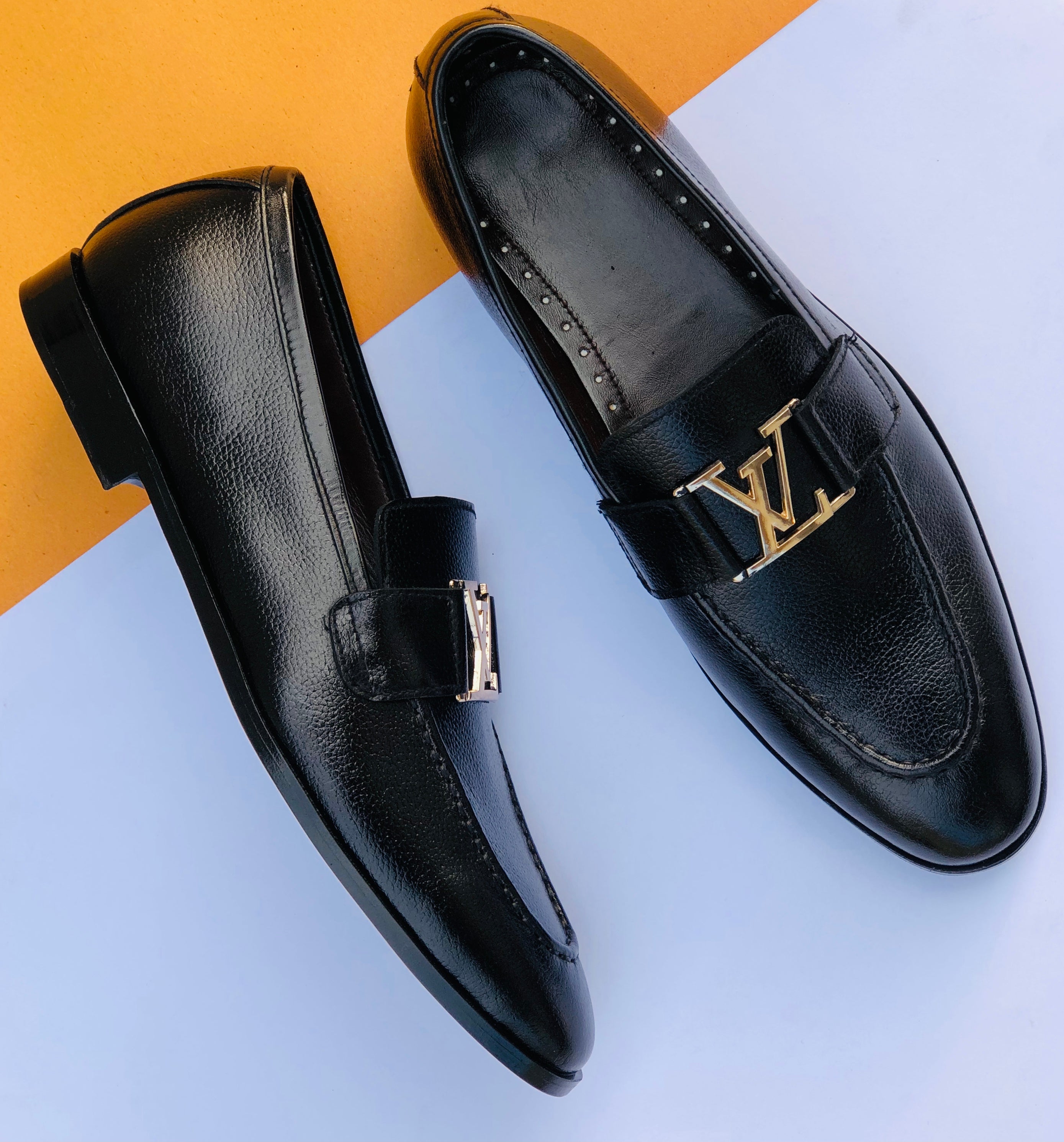 Black mild LV loafers (LV-018)